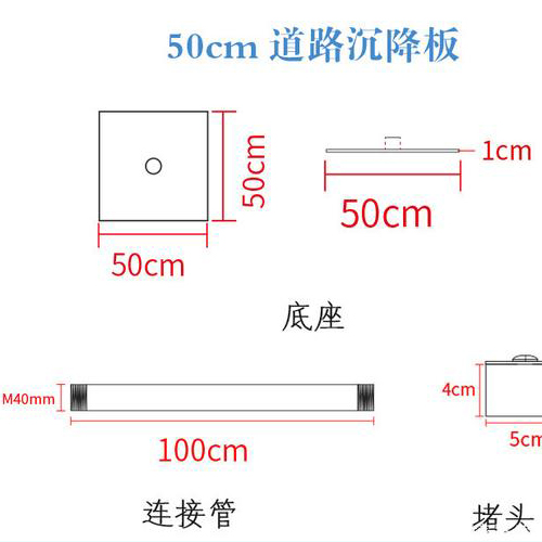 资阳沉降板规格型号如何选择？